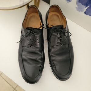 Bally Men's Black Dirby Dress Shoes Size 12 Great Condition